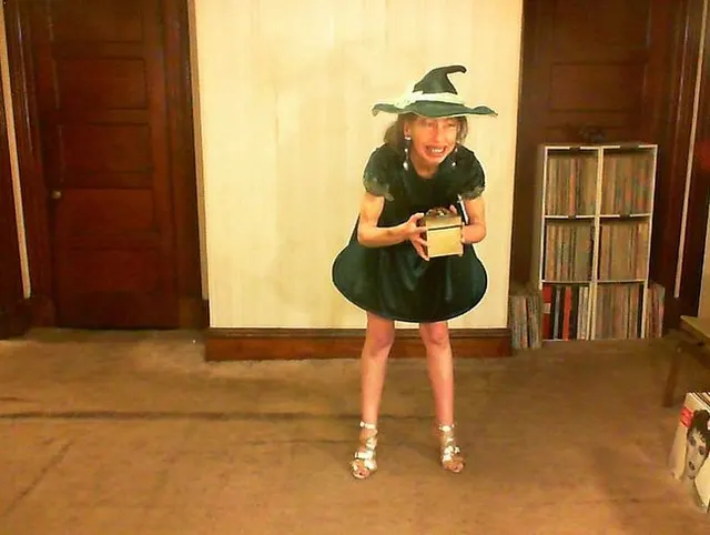St. Patrick Fairy Stripping Down Green Outfit