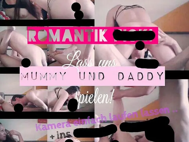 Lass uns Mummy und Daddy spielen! ;)