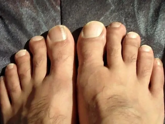 closeup of feet - fetish interest