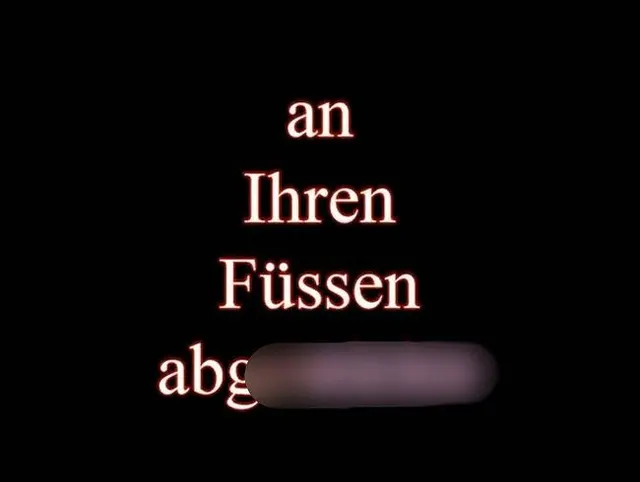 auf ihre Füsse abgewichst