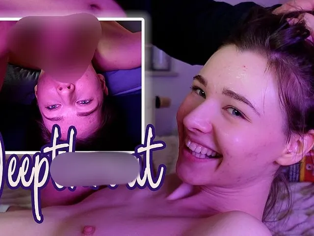 OMG! Meine Kehle wurde hart gefickt!