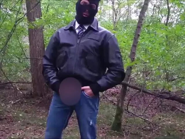 Geil in Leder und im Wald...Teil 1