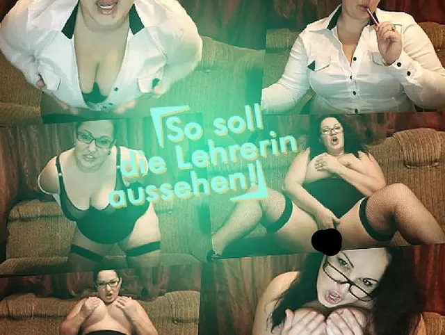 So soll die Lehrerin aussehen!