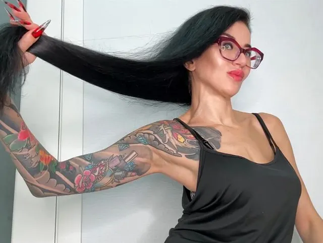 Meine Anbetung langer Haare