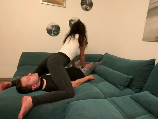 Verschwitztes Facesitting