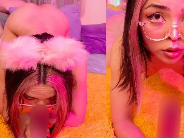 Antonella sucks your cock and models for you what you WILL EAT