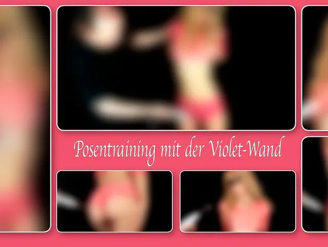 Posentraining mit der Violet-Wand