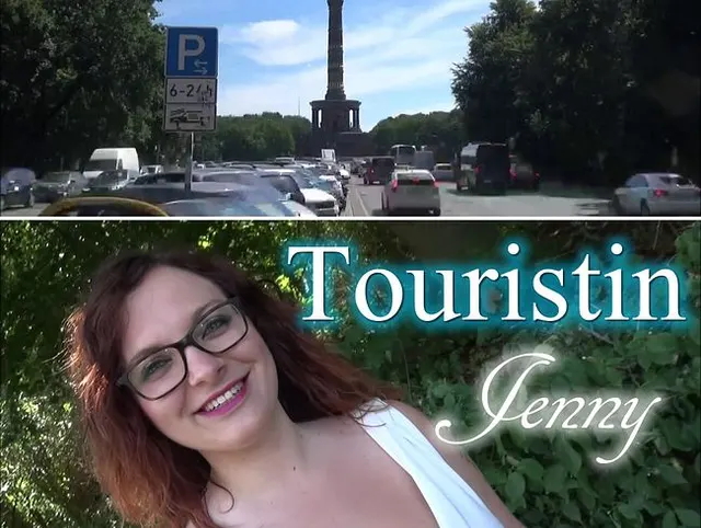 Urlauberin in Berlin - Dreier im Park mit Spanner