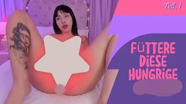 Füttere diese hungrige Muschi mit deinem leckeren Schwanz