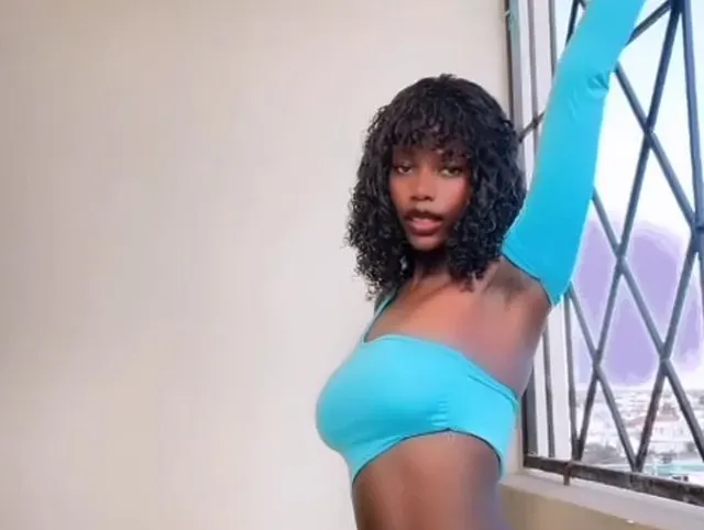Cynthias Sexy Ebony Shorts #05