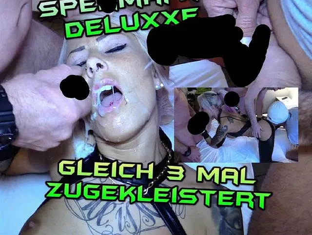 EXTREM vollgewichst - MEGA Sperm-Face