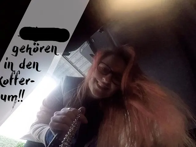 Sklaven gehören in den Kofferraum