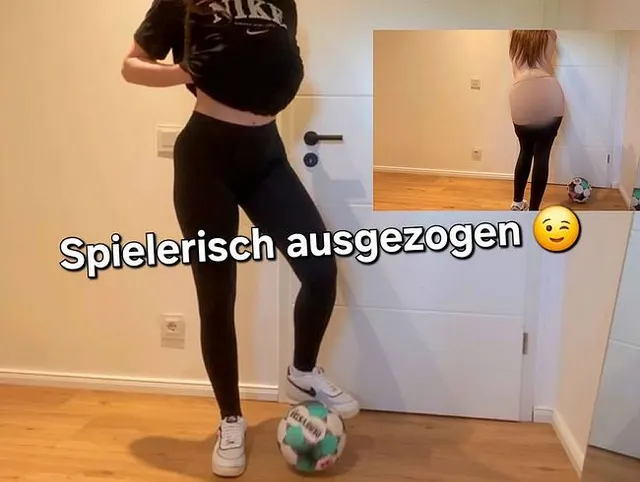Fanwunsch !> Strip mit Fußball ! Gefällt es dir, wie ich mit dem "Ball" spiele ?