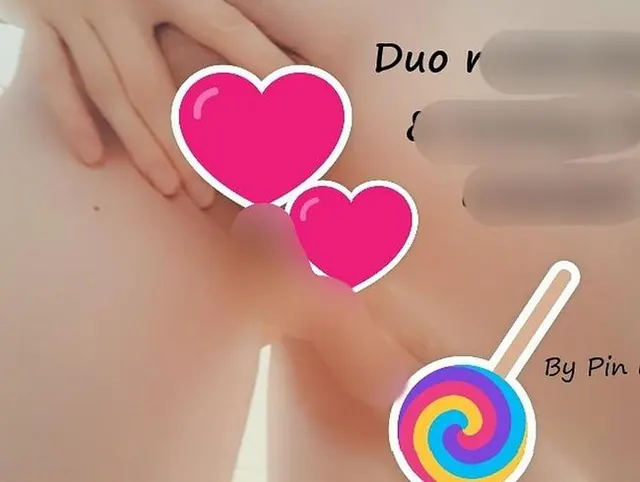 Duo Masturbation & Ficken mit Creampie aus nächster Nähe