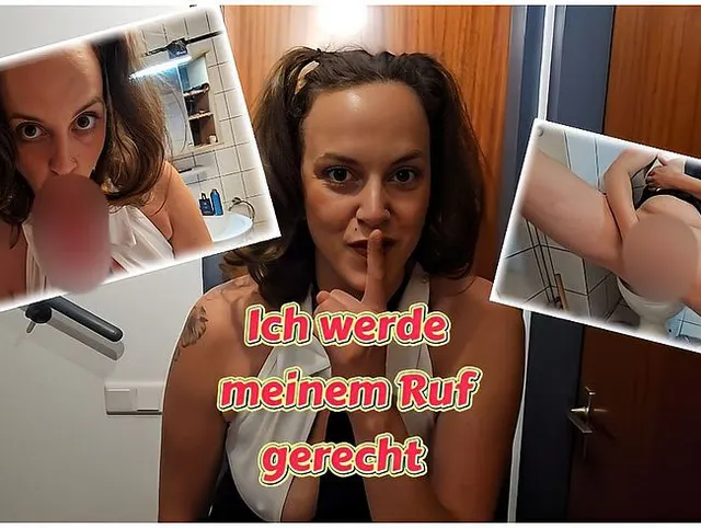 Ich werde meinem Ruf gerecht