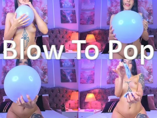 Blow-to-Pop-Fetisch