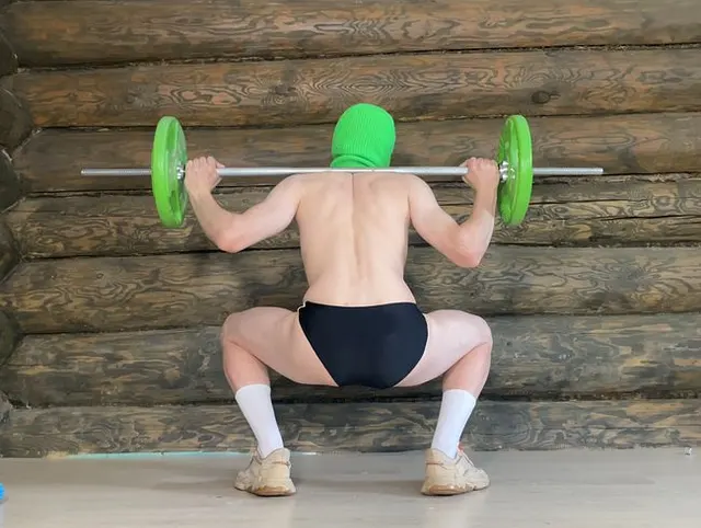 EXKLUSIV: Der sexy Typ trainiert