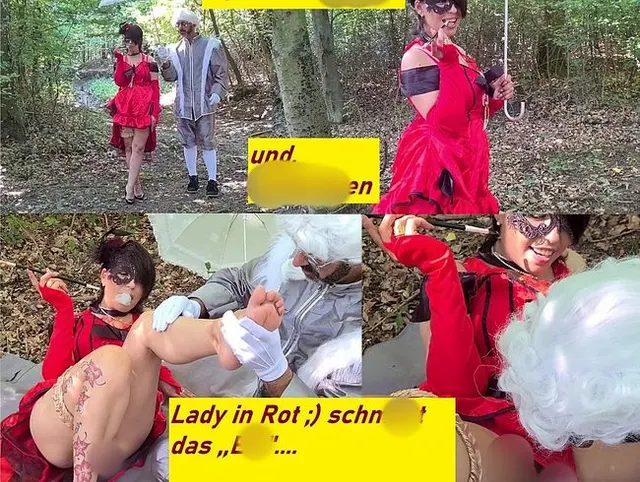 Smoking- Dirty-Talk - Lady in Rot sie hat zu sagen!!!!