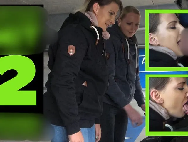 Parkhaus Eskalation! Mit 2 heißen Blondinen!