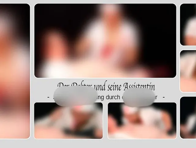 Der Doktor und seine Assistentin - Schwanzbehandlung durch die Krenkenschwester -