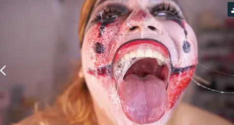 diabolischer Clown dreht durch mit deinem riesigen Schwanz 4k