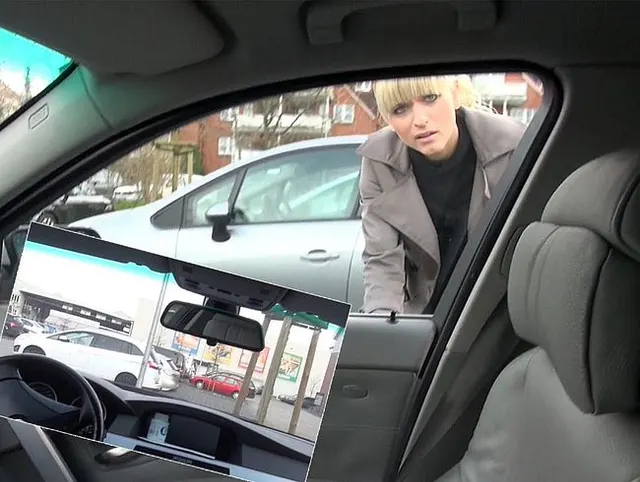 Public! Chef beim ParkplatzWichsen erwischt!