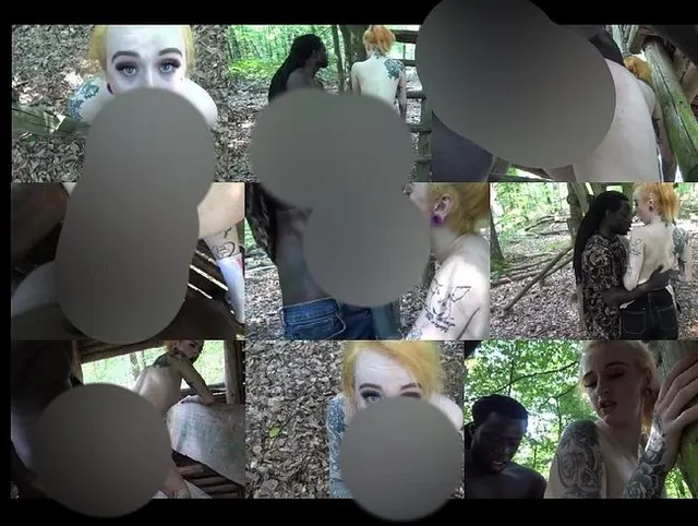 Hardcore sex mit teeny Bitch im Gebüsch, sie schluckt sehr gerne runter