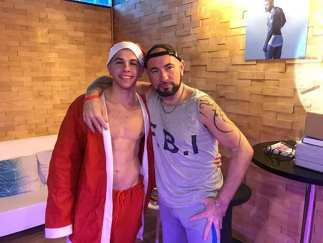 Fucked bareback by SANTA CLAUS for Chrittmas
