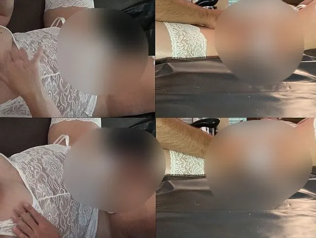 Geile Doppel-Stimulation auf der Couch