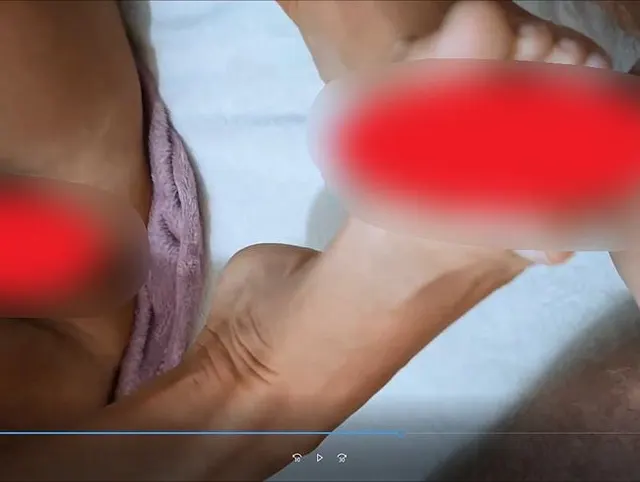 Geiler Footjob