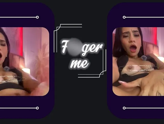 schau, wie ich meine feuchte Muschi fingere, bis ich komme, ich hoffe, du leckst sie