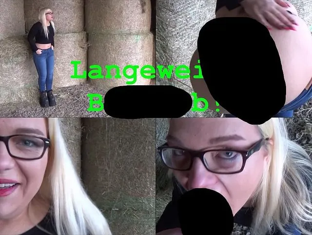 Langeweile Blowjob!