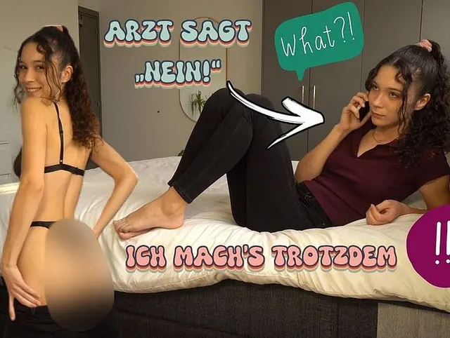 TEENIE-PUSSY-DEHNUNG!! 1. Orgasmus nach 2 Wochen ENTZUG!!!