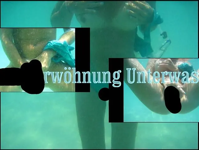 Fotzenverwöhnung Unterwasser
