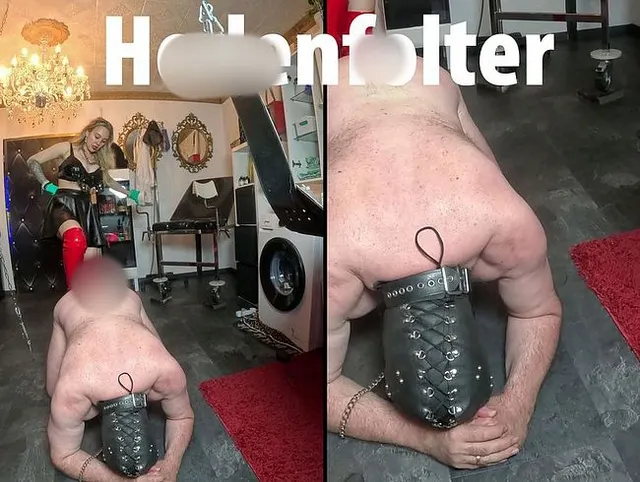 Deine Hoden müssen Leid ertragen für deine Herrin!