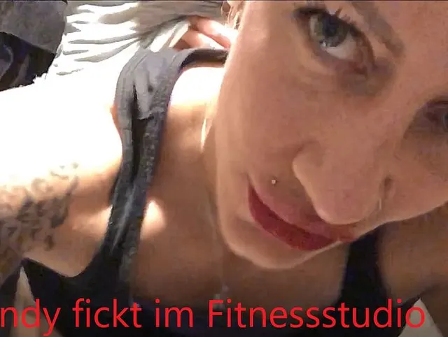 FitxXxSandy fickt im Fitness Studio und verführt Typen