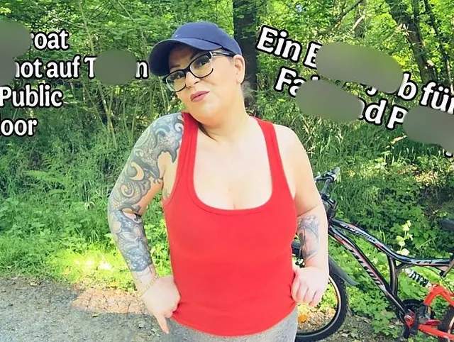 Ein Blowjob für deine Fahrrad Pumpe