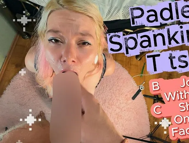 Padle Spanking Titten Blowjob Und CumShot