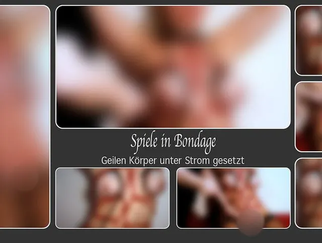 Spiele in Bondage - Geilen Körper unter Strom gesetzt