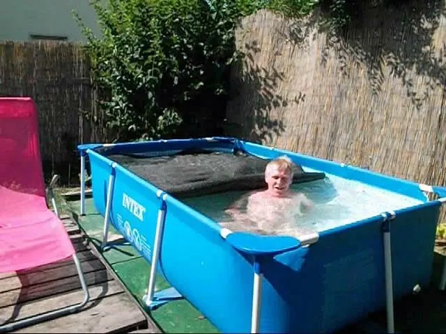 Geiler Poolwichs