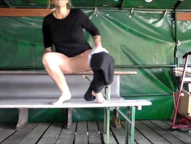 MUND auf, DAS schaffst DU NICHT! !!!!!Satter NS Strahl, OUTDOOR PUPLIK