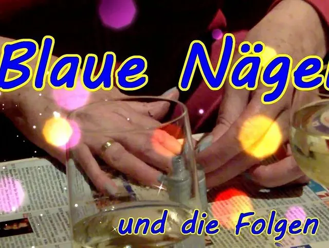 Blue Nails