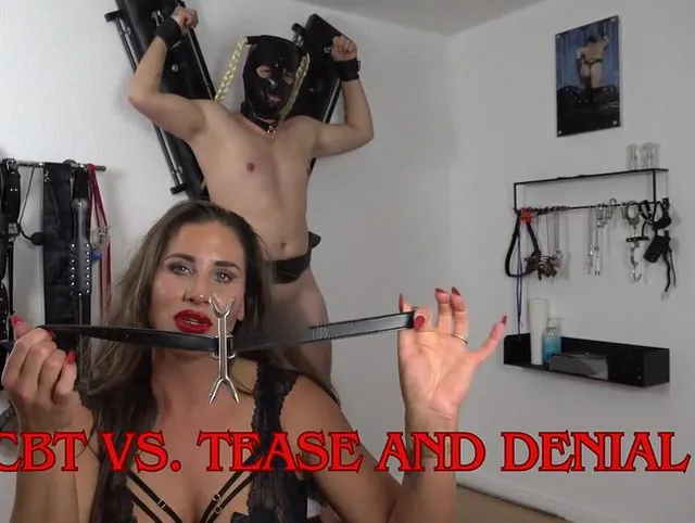 CBT vs. Tease and Denial