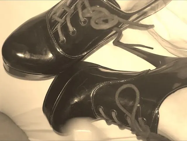 Auf die Schuhe geschüttelt