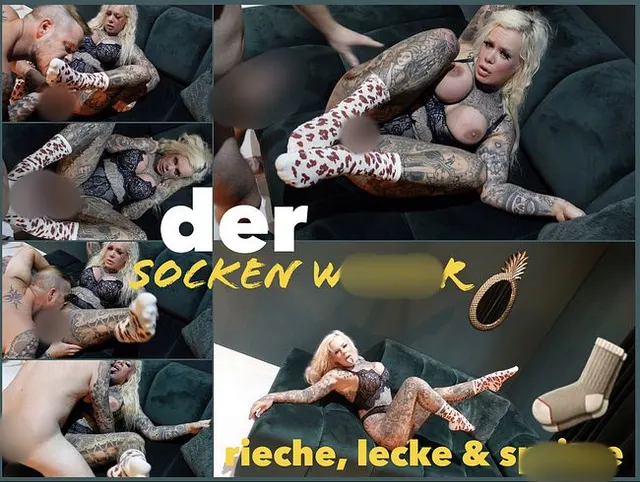 der SOCKEN WIXXER I rieche, lecke & spritze
