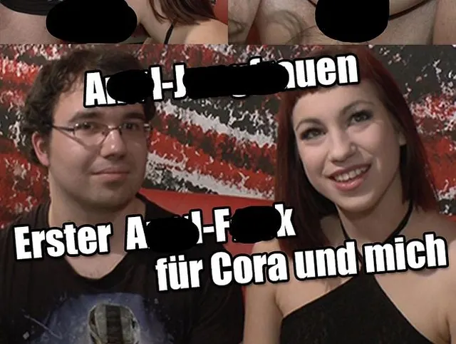 Anal-Jungfrauen - Erster Anal-Fick fuer Cora und mich