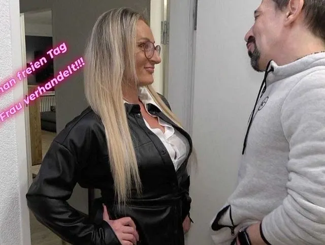 Leder Outfit Könntest du da "Nein" sagen ?Wie man als Frau Freien Tag verhandelt ?