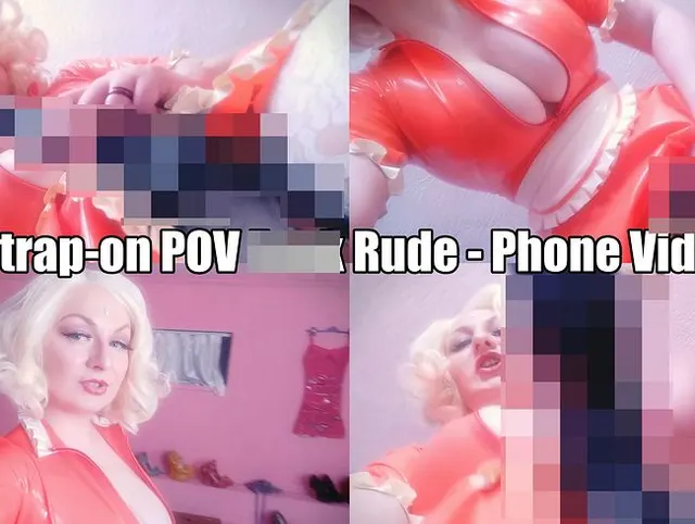 Strap-on POV Rude Fuck - Phone FemDom Video