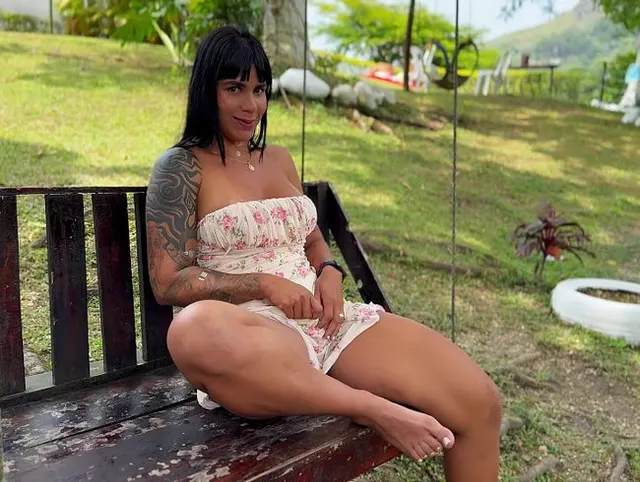Kolumbianische Fitness-Amazonas will in der Natur ficken - Brian Evansx