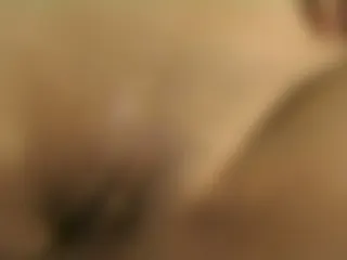 Behaarte Sperma-Fotze